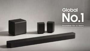 Samsung Electronics Named No. 1 in Global Soundbar Sales for 12th Consecutive Year