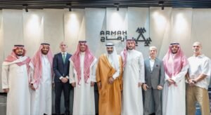 وزير الاتصالات وتقنية المعلومات يزور شركة أرماح الرياضية ويطلع على مبادراتها في التحول الرقمي