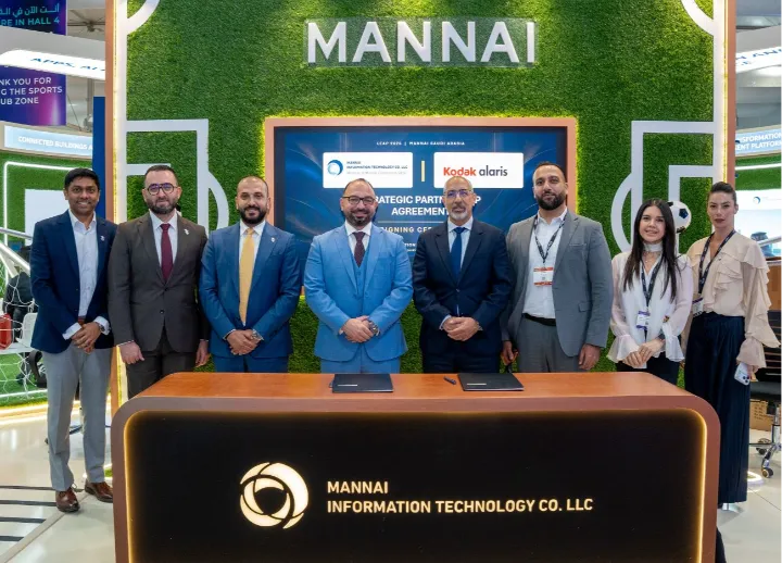 “كوداك الاريس” و”ماناي لتقنية المعلومات” توسعان شراكتهما الاستراتيجية إلى السعودية لتسريع إدارة المعلومات الذكية والتحول الرقمي
