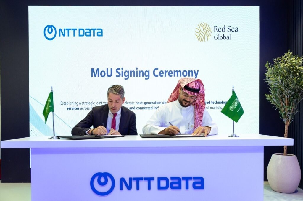 NTT DATA and Red Sea Global Sign Strategic Partnership Agreement