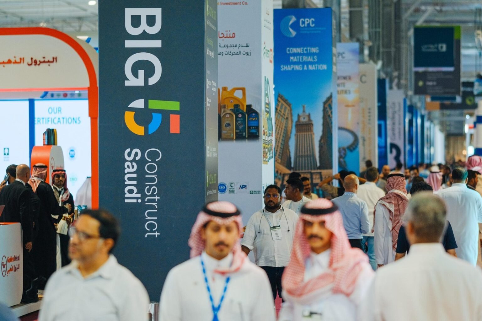 Under the patronage of the Ministry of Industry and Mineral Resources, Big 5 Construct Saudi opens in Riyadh