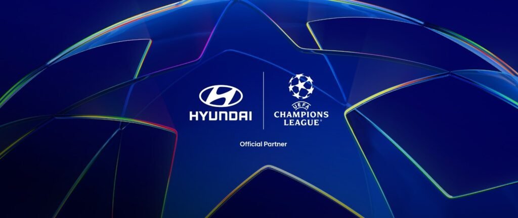 شركة هيونداي موتور تصبح الشريك الرسمي للسيارات في دوري أبطال أوروبا
